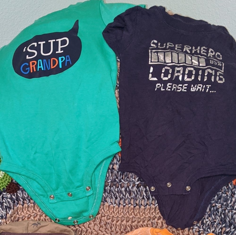 **SOLD**7 Romper Bundle Baby 24 mo Great Condition - Picture 2 of 13